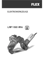 Flex LRP 1503 VRA Original Operating Instructions preview