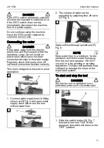 Preview for 11 page of Flex LW 1503 Instruction Manual