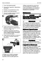 Preview for 26 page of Flex LW 1503 Instruction Manual