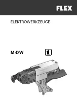 Flex M-DW Operating Instructions Manual preview