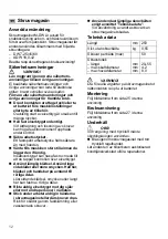 Предварительный просмотр 12 страницы Flex M-DW Operating Instructions Manual