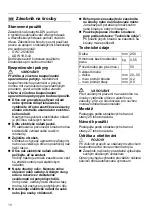 Предварительный просмотр 18 страницы Flex M-DW Operating Instructions Manual