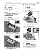 Preview for 21 page of Flex MS 1706 FR Original Operating Instructions