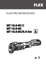 Flex MT 18.0-EC Manual предпросмотр