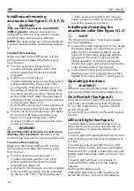 Preview for 16 page of Flex MT 18.0-EC Manual