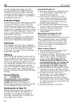 Preview for 60 page of Flex MT 18.0-EC Manual