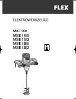 Flex MXE 1100 Original Operating Instructions preview