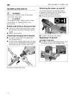 Preview for 14 page of Flex MXE 1100 Original Operating Instructions