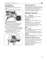 Preview for 15 page of Flex MXE 1100 Original Operating Instructions