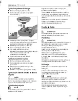 Предварительный просмотр 99 страницы Flex PE 14-3 125 Original Operating Instructions