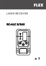 Preview for 1 page of Flex RC-ALC 3/360 Original Operating Instructions