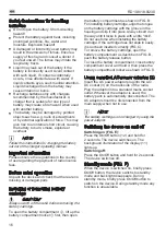 Preview for 16 page of Flex RD10.8/230 Original Operating Instructions