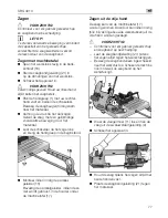 Предварительный просмотр 77 страницы Flex SBG 4910 Original Operating Instructions