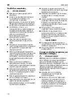 Предварительный просмотр 124 страницы Flex SBG 4910 Original Operating Instructions