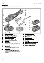 Preview for 20 page of Flex SE 125 18.0-EC Original Operating Instructions