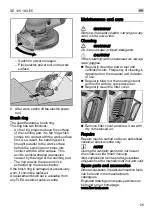 Preview for 25 page of Flex SE 125 18.0-EC Original Operating Instructions