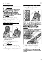 Preview for 47 page of Flex SE 125 18.0-EC Original Operating Instructions