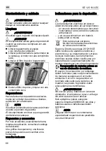 Preview for 66 page of Flex SE 125 18.0-EC Original Operating Instructions