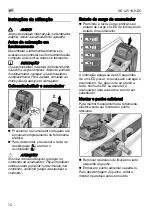 Preview for 74 page of Flex SE 125 18.0-EC Original Operating Instructions