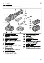 Preview for 161 page of Flex SE 125 18.0-EC Original Operating Instructions