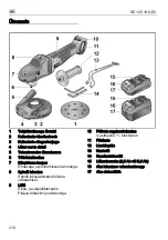 Preview for 210 page of Flex SE 125 18.0-EC Original Operating Instructions