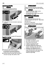 Preview for 214 page of Flex SE 125 18.0-EC Original Operating Instructions