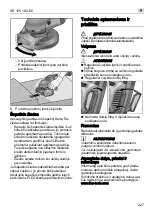 Preview for 227 page of Flex SE 125 18.0-EC Original Operating Instructions