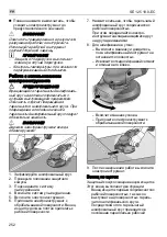 Preview for 252 page of Flex SE 125 18.0-EC Original Operating Instructions