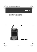 Preview for 1 page of Flex SPR 18.0 Original Operating Instructions