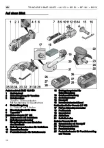 Предварительный просмотр 12 страницы Flex TRINOXFLEX BME 18.0-EC + BF 140 Original Operating Instructions