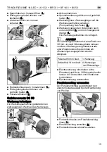 Предварительный просмотр 15 страницы Flex TRINOXFLEX BME 18.0-EC + BF 140 Original Operating Instructions