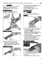 Preview for 19 page of Flex TRINOXFLEX BME 18.0-EC + BF 140 Original Operating Instructions