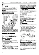 Preview for 40 page of Flex TRINOXFLEX BME 18.0-EC + BF 140 Original Operating Instructions