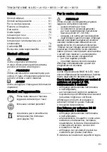 Preview for 61 page of Flex TRINOXFLEX BME 18.0-EC + BF 140 Original Operating Instructions