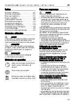 Preview for 101 page of Flex TRINOXFLEX BME 18.0-EC + BF 140 Original Operating Instructions