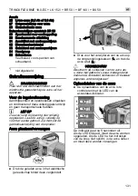 Preview for 131 page of Flex TRINOXFLEX BME 18.0-EC + BF 140 Original Operating Instructions