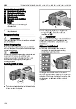 Preview for 150 page of Flex TRINOXFLEX BME 18.0-EC + BF 140 Original Operating Instructions