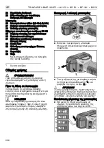 Preview for 226 page of Flex TRINOXFLEX BME 18.0-EC + BF 140 Original Operating Instructions