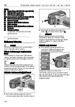 Preview for 246 page of Flex TRINOXFLEX BME 18.0-EC + BF 140 Original Operating Instructions