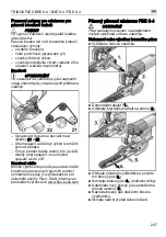 Предварительный просмотр 247 страницы Flex TRINOXFLEX BME 8-4 Original Operating Instructions