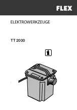 Preview for 1 page of Flex TT 2000 Original Operating Instructions