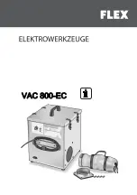 Предварительный просмотр 1 страницы Flex VAC 800-EC Original Operating Instructions