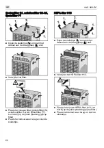 Предварительный просмотр 62 страницы Flex VAC 800-EC Original Operating Instructions