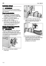 Предварительный просмотр 114 страницы Flex VAC 800-EC Original Operating Instructions