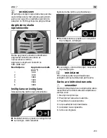 Preview for 209 page of Flex WSE 7 Operating Instructions Manual