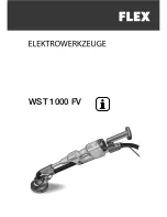 Flex WST 1000 FV Original Operating Instructions preview