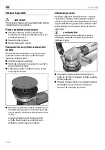 Предварительный просмотр 110 страницы Flex X 1107 VE Original Operating Instructions