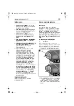 Предварительный просмотр 4 страницы Flex XS713 Operating Instructions Manual