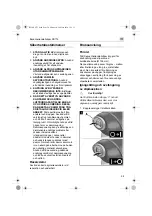 Предварительный просмотр 34 страницы Flex XS713 Operating Instructions Manual