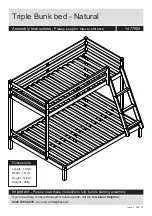 Flexa 1477900 Assembly Instructions Manual предпросмотр